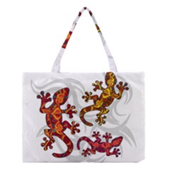 Ornate Lizards Medium Tote Bag