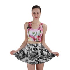 Tarot Cards Pattern Mini Skirt by Valentinaart