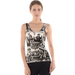 Tarot cards pattern Tank Top