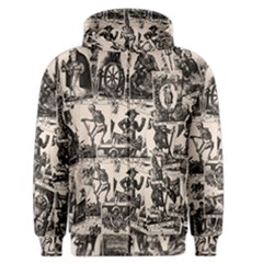 Tarot cards pattern Men s Zipper Hoodie