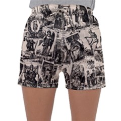 Tarot cards pattern Sleepwear Shorts