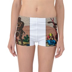 The Devil - Tarot Reversible Boyleg Bikini Bottoms by Valentinaart