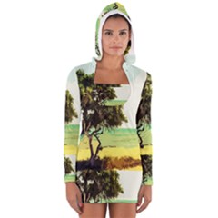 Landscape Long Sleeve Hooded T-shirt