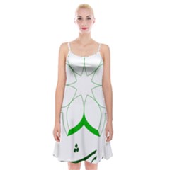 Shiraz Government Logo Spaghetti Strap Velvet Dress by abbeyz71