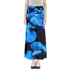 Jellyfish  Full Length Maxi Skirt by Valentinaart