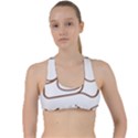 Logo of Yazd  Criss Cross Racerback Sports Bra View1