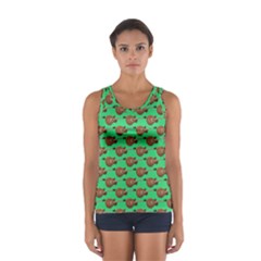 Guitars Pattern                             Women s Sport Tank Top