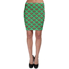 Guitars Pattern                             Bodycon Skirt by LalyLauraFLM