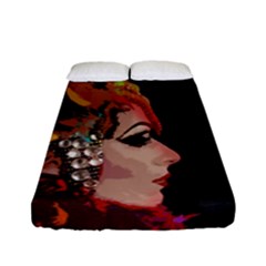 Transvestite Fitted Sheet (full/ Double Size) by Valentinaart