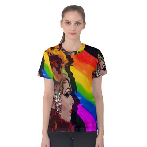 Transvestite Women s Cotton Tee by Valentinaart