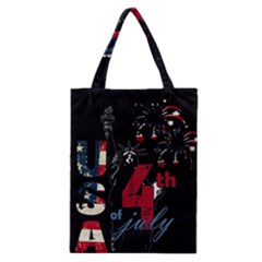 4th Of July Independence Day Classic Tote Bag by Valentinaart