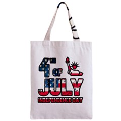 4th Of July Independence Day Zipper Classic Tote Bag by Valentinaart