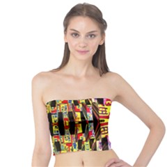 Three D Pie  Tube Top by MRTACPANS