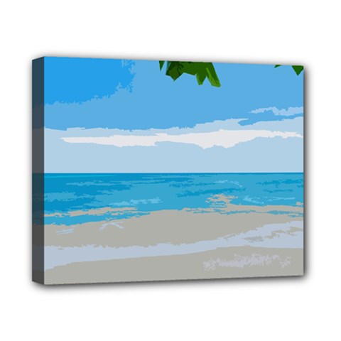 Landscape Canvas 10  X 8  by Valentinaart