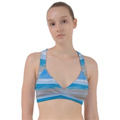 Landscape Sweetheart Sports Bra by Valentinaart