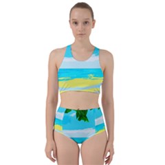 Landscape Bikini Swimsuit Spa Swimsuit  by Valentinaart
