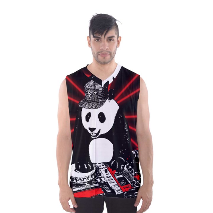 Deejay panda Men s Basketball Tank Top