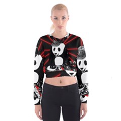 Deejay panda Cropped Sweatshirt