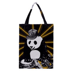 Deejay Panda Classic Tote Bag by Valentinaart