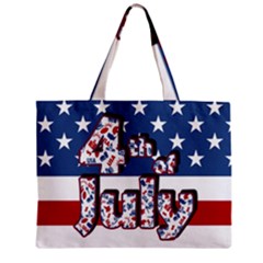 4th Of July Independence Day Zipper Mini Tote Bag by Valentinaart