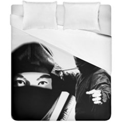 Ninja Duvet Cover Double Side (california King Size) by Valentinaart