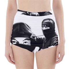 Ninja High-waisted Bikini Bottoms by Valentinaart