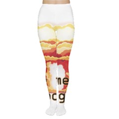 Nuclear Explosion Women s Tights by Valentinaart