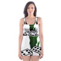Nuclear Explosion Trump and Kim Jong Skater Dress Swimsuit View1
