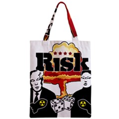 Nuclear Explosion Trump And Kim Jong Zipper Classic Tote Bag