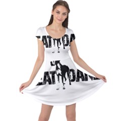 Great Dane Cap Sleeve Dress by Valentinaart