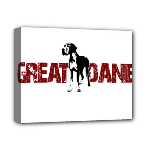 Great Dane Deluxe Canvas 14  x 11 