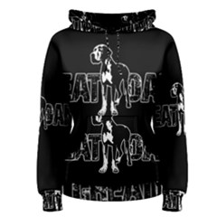 Great Dane Women s Pullover Hoodie by Valentinaart