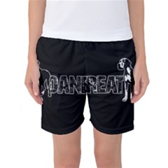 Great Dane Women s Basketball Shorts by Valentinaart