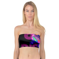 Roller Skater 80s Bandeau Top by Valentinaart