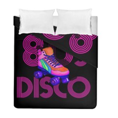 Roller Skater 80s Duvet Cover Double Side (full/ Double Size) by Valentinaart