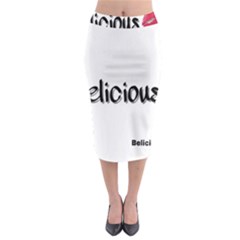 Belicious Logo Midi Pencil Skirt by beliciousworld