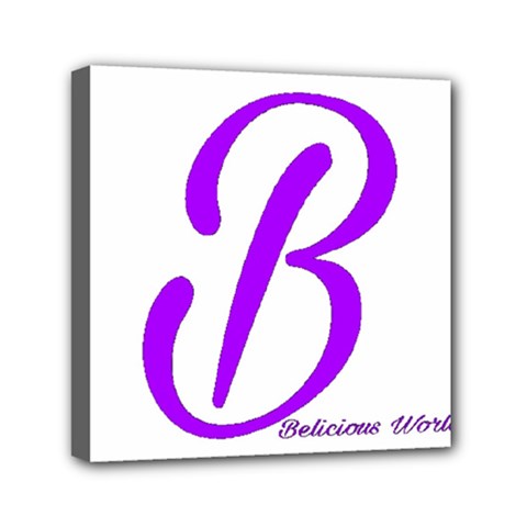 Belicious World  b  Coral Mini Canvas 6  X 6  by beliciousworld