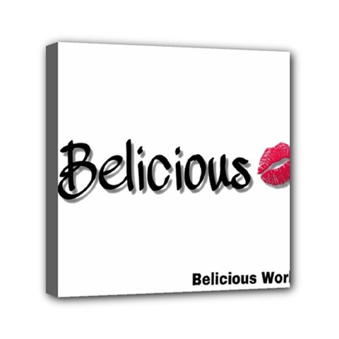 Belicious World Logo Mini Canvas 6  X 6  by beliciousworld