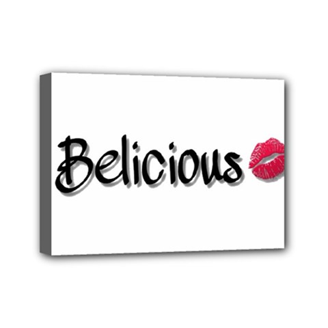 Belicious World Logo Mini Canvas 7  X 5  by beliciousworld