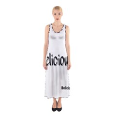 Belicious World Logo Sleeveless Maxi Dress by beliciousworld