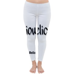 Belicious World Logo Classic Winter Leggings by beliciousworld