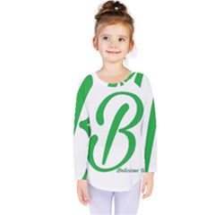 Belicious World  b  In Green Kids  Long Sleeve Tee