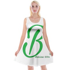 Belicious World  b  In Green Reversible Velvet Sleeveless Dress by beliciousworld