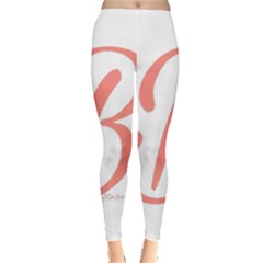 Belicious World  b  In Coral Leggings  by beliciousworld