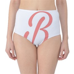 Belicious World  b  In Coral High-waist Bikini Bottoms by beliciousworld