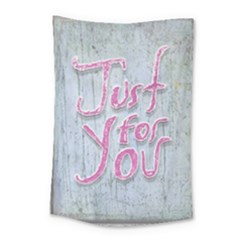 Letters Quotes Grunge Style Design Small Tapestry by dflcprints