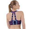 Kaleidoscope Mandala Purple Pattern art Sweetheart Sports Bra View2