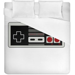 Video Game Controller 80s Duvet Cover (king Size) by Valentinaart