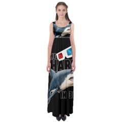 The Shark Movie Empire Waist Maxi Dress by Valentinaart