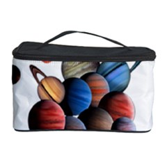 Planets  Cosmetic Storage Case by Valentinaart